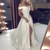 простые шелковые свадебные платья