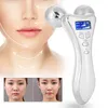 Handheld EMS Roller Face Beauty Massager V Face Massager Instrumento para rosto fino LED Corpo Emagrecimento Rugas Alisamento Máquina C18112601