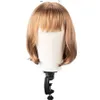 Wigs Tools Schaufensterpuppe Sexy 21 "22" 23 "24" HEAD STAND COK COK COKVAS BLOCK UND SET FÜR DIE MAHMEN MIT STYROFOAM AFRO Damen Human Hair Extensions Geräte