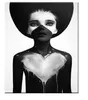 Nordisk citat affisch svart vit fjäril kvinna väggkonst kanfastryck vägg bilder moderna målningar inte inramat