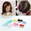 Mode coloré ruban arc élastique épingles à cheveux bandes 8 couleurs 3 Types filles mignonnes épingles à cheveux Clips cravate corde cheveux accessoires chapeaux