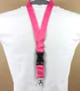 2018 Lanyards, ID 카드, 배지 홀더, 핑크 끈 목걸이 체인 문자열 클립 전자 담배 목 체인 전화