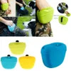 Pet Dog Training Treat Bag Training Puppy Walking Pouch Clip Silica Gel Waist Belt Side Portable Bags