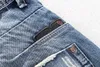 Top Mens Designer Vêtements Jeans Ripped Straight Long Jeans Mode Pantalon Homme Vêtements Pantalon 0478