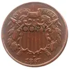 EUA (1865-1873) 9pcs diferentes datas para escolheu dois Cent 100% de cobre Copiar Moedas Hot Selling