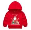 Designer crianças roupas de Natal Hoodies dos desenhos animados Brasão Imprimir Casual Moda com capuz manga comprida Casacos Outwear pulôver Tops AYP6282