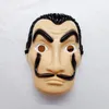 Salvador Dali Gezichtsmasker Kostuum Movie La Casa de Papel Dali Mask The House of Paper Party Cosplay Halloween Mask Toy