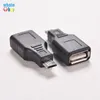 Micro USB to USB Female OTG Host Adapter for Cell phone Tablet Connected Flash Disk Mouse Black