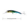 Newup 4 SZTUK 9 CM 5.8g Jakości Minnow Pescaria Fishing Lure Wobblers 3D Eye Bass Topwater Hard Bait Crankbait do wędkarskiego