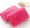 DHL FREE 40 * 18cm Super Soft Makeup Remover Towel Riutilizzabile Makeup Towel Eraser Salviettine di alta qualità Non necessita di olio detergente