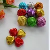 10x10 cm 600 Pieces Colorful Tin Foil Chocolates Sweetmeats Packing Wrapped Paper Tin Foil Candies Party Events Supplies Wedding Gifts Paper