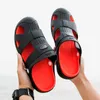 wholesale Designer slippers Brand crocss Men Flat Sandals Jelly Casual Shoes Wading shoes Male Double Buckle Summer Beach outdoor flip-flops