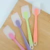 bake gadget silicone kitchen tool 21 cm Soft Seamless Spatula Butter Cream Scraper Brush Baking Maker Hot Sale Free Shipping