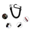 TPU retrátil chaveiro de mola elástica cadeia de segurança plástica plástica porta portátil Anti Perdeu Keychain Chaveiro Chaveiro Carabiner Escalada Acessórios