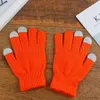 Soft Touch Screen Gloves Fashion Woman Warm Solid Color Cotton Gloves Outdoor Causal Men Winter Xmas Gifts TTA1773