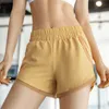 Mode Übung Laufshorts Reine Farbe Stretch Taille Yoga Kurze Hosen Strand Hot Hosen Von Dame Sport Tragen 23cd E19