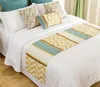 Moda Işık Lüks Yatak Bayrak Ev Yatak Odası Yatak Amerikan Modern Minimalist Dalga Otel Yatak Bayrak Yatak Kuyruk Havlu