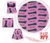 Nowy Poliester Wosk Wydruki Tkaniny Różowy Kolor Ankara Nowy Binta Prawdziwa Wax Wysokiej Jakości 6 jardów Afryki Tkaniny do Dress