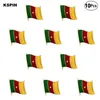 Côte d'Ivoire Drapeau Épinglette Drapeau insigne Broche Pins Badges 10 Pcs un Lot