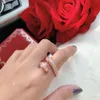 Punk personnalité dominatrice Double zircon léopard tête anneau femmes anneau chaud livraison gratuite luxueux danse donnant des cadeaux anneaux