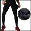 New 2019 PRO Fitness sports tights men's high stretch basketball leggings breathable and quick-drying running training compression cropped