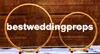 Nouveau support de fleurs en or/vase de fleurs en métal, centres de table pour décoration de mariage, decor57