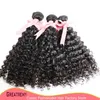 Wefts Greathemy Malaysian Human Hair Weave Double Weft Extensions 8 30 3PC