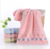 New Cotton Bath Towel Rectangle Baby Kids Washcloth Absorbent Terry Face Hand Beach Towel Machine Washable