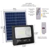 Solar-LED-Außenbeleuchtung 50W 100W 150W Solarflutlicht wasserdichte IP67 Solar-Gartenleuchten mit Fernbedienung