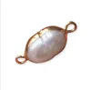 クロスボーダーの熱い販売ヨーロッパとアメリカの形の不規則な淡水真珠のダブルヘッドルーズビーズDIYジュエリーアクセサリー