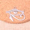 35pcs Charms Ancient Egypt Eye of Horus 33*27mm Antiek maken Paar Fit, Vintage Tibetaans zilver, DIY Handgemaakte sieraden