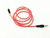 Cable auxiliar de audio trenzado 1m 3.5mm Extensión AUX de onda Macho a macho Cable de nylon estéreo para automóvil Jack para teléfono Samsung PC MP3 Altavoz para auriculares