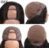 2020 nuovo mongolo riccio crespo parte U parrucche per le donne 150 densità ricci parrucche dei capelli umani ISEE CAPELLI medio forma di U parrucche Glueless8633199