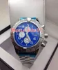 2colorファッショントップセリング高品質の腕時計48mmステンレス鋼A133711111c1a1ブルーVKクォーツクロノグラフ作業メンズWAT212Y