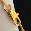 Groothandel- koper met 18K vergulde kleine 26 stks alfabet letters hanger ketting voor vrouwen sieraden