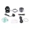 Dynoracing 60mm svart ansikts turbo boost m￤tare b￤rnsten bakgrundsbelysning 0200 kPa med toppfunktion bilm￤tare2098544