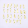 26st 17 7mm A-Z 4Color Mix Gold Bronze Silver Letter Charms Metalhängen för DIY-halsbandsarmbandsmycken Making A3935 Fact276e