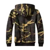 Hommes Antumn Hiver Sport Survêtements Hommes Camouflage Sportwear Épais Vestes Haute Qualité Hommes Casual Vêtements Tz34