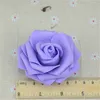 100 pz 7 cm Schiuma Artificiale Rose Fiori Per La Casa Decorazione di Nozze Scrapbooking PE Teste di Fiori Baciare Palle Multi Colore C18112601