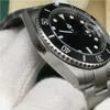 Hot 4 Colors Klockor Herr Safir Svart Keramisk Bezel Rostfritt Stål 40mm 116610LV 116610LN 114060 Automatisk Mekanisk Armbandsur