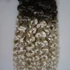 Cabelo brasileiro Weave Bundles Kinky Curly Human Human Extensions Weave Bundles 100g 100% Extensão Humana Human
