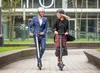 Segway -snelheid 30 km/h Bird GPS Huur Dockless Deling Electric Scooter met extra batterij, NineBot ES4 opvouwbare limoenhuurverdeling Scooter