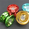 Metal yoyo top çocuk oyuncakları metal yatak ipi hile yo-yo topu komik yoyo profesyonel eğitim oyuncakları