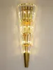 Oro cristallo moderno della lampada da parete luce lusso salotto Nordic stanza decorazione dell'hotel luci LED MYY