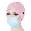 Hijab musulmán, gorro interior de tubo islámico, pañuelo para la cabeza, turbante torcido de algodón elástico para mujer, gorro para la cabeza, envoltura para la cabeza, cubierta para la pérdida de cabello YP763