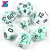 green dice.