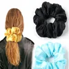 9 Kolor Elastyczne Kawaii Drukowane Włosy Band Tie Gum Girls Pure Color Scrunchie Ponytail Akcesoria do włosów Pałąk BJJ236