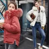 2018 Real New Arrival Down Jacket Winter Jacket Women Single Full Slim Hair Cotton-padded Clothes Big Jacket Coat 907