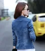 New Fashion Designer Damen Strickjacke XL XLL übergroße Langarm-Jeansjacke