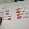 Envie-me mais Nudes MATTE Líquido Batom férias Coleção 2 Especificações Velvet Matte Lip Gloss Kit 4pcs / set maquiagem